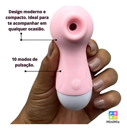 K-med Gel Lubrificante Íntimo with rechargeable suction toy, shown in a sleek bottle with the suction device nearby.