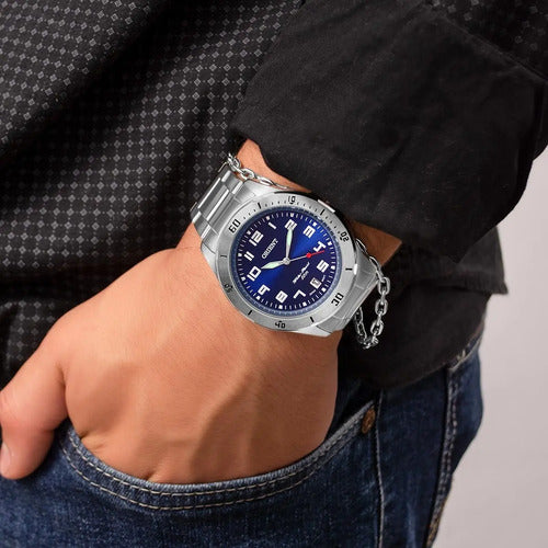 Relógio Masculino Orient Prata Mbss1155ad2sx