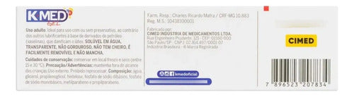 K-MED Water-Based Intimate Gel personal lubricant multipack with 12 tubes of 50g each, suitable for sensitive skin.