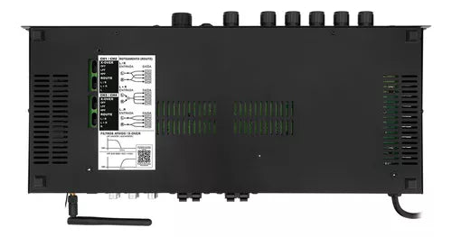 Taramps THS 6000 Amplifier Home Receiver Multi Channel 400 Watts RMS 2 ohms
