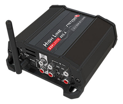 Stetsom Hl400.4 DS Player Amplifier Audio Car Dsp Bt Usb Fm Fio E Rca