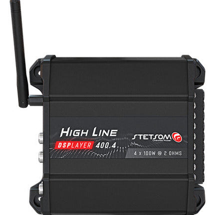 Stetsom Hl400.4 DS Player Amplifier Audio Car Dsp Bt Usb Fm Fio E Rca