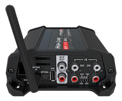 Stetsom Hl400.4 DS Player Amplifier Audio Car Dsp Bt Usb Fm Fio E Rca