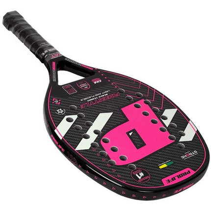 Beach Tennis Freestyle Racket 3k Carbon Original Prolife Gray