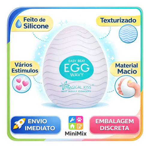 Gel lubrificante íntimo K-med com ovo Egg Brinde, embalagem de gel transparente para uso pessoal, da marca BuyBrazil.