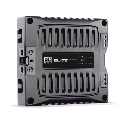 Banda Elite 1200.4 Amplifier Audio Car 1200 Watts RMS 4 Channels