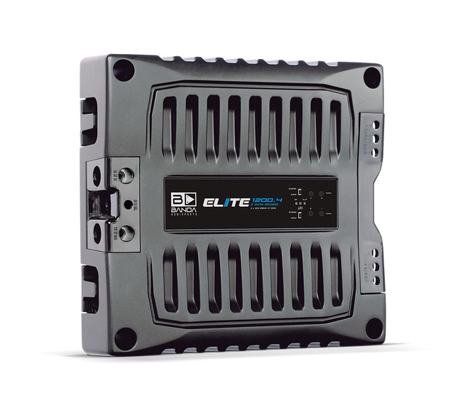 Banda Elite 1200.4 Amplifier Audio Car 1200 Watts RMS 4 Channels