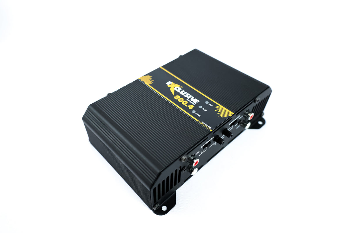 Exclusive  XA800.4 Amplifier Sound Car 800 Watts Rms 4 Channels