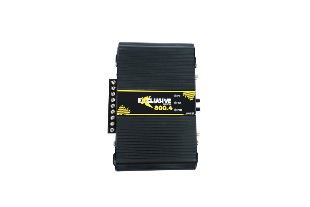 Exclusive  XA800.4 Amplifier Sound Car 800 Watts Rms 4 Channels