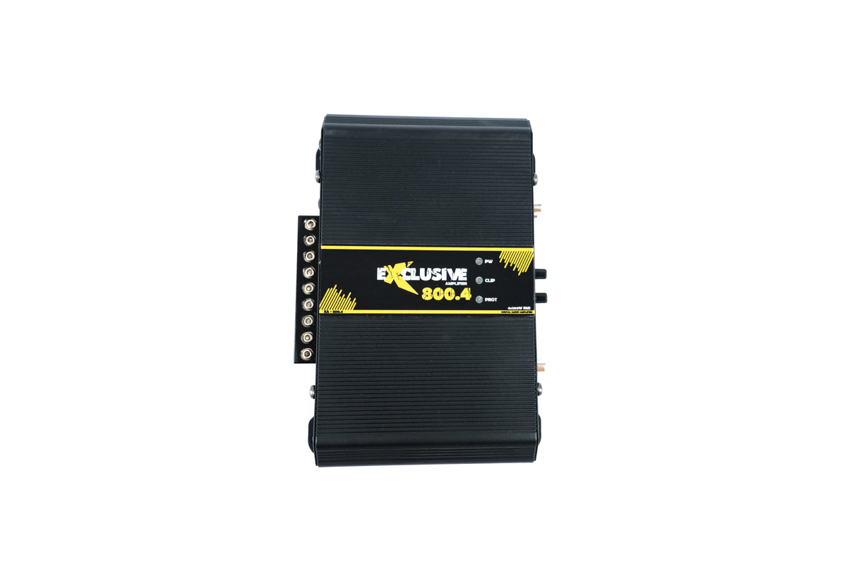 Exclusive  XA800.4 Amplifier Sound Car 800 Watts Rms 4 Channels