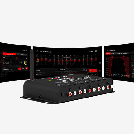 Wireless Audio Control Redefined: Taramps Pro 2.4 BT 4-Channel Bluetooth Processor