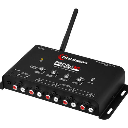 Wireless Audio Control Redefined: Taramps Pro 2.4 BT 4-Channel Bluetooth Processor
