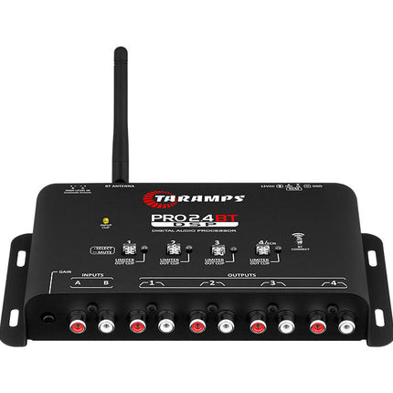 Wireless Audio Control Redefined: Taramps Pro 2.4 BT 4-Channel Bluetooth Processor