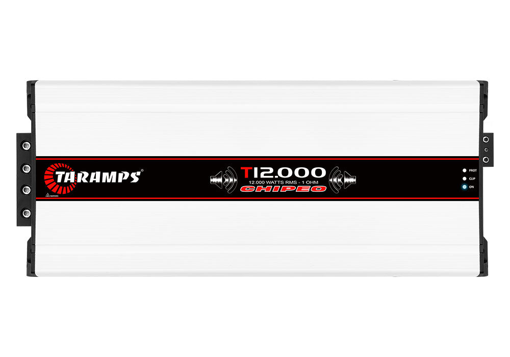Taramps T12.000 Chipeo 12000 Watts RMS 1 or 2 ohms 1 Channel Amplifier Audio Car