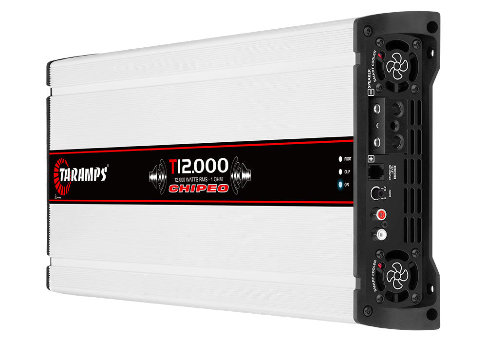Taramps T12.000 Chipeo 12000 Watts RMS 1 or 2 ohms 1 Channel Amplifier Audio Car