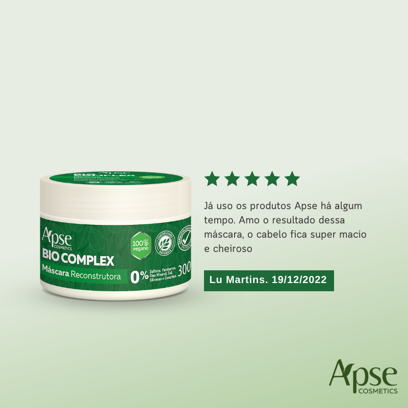 Apice Bio Complex Reconstruction Mask 300g - Conditioning Treatment - BuyBrazil