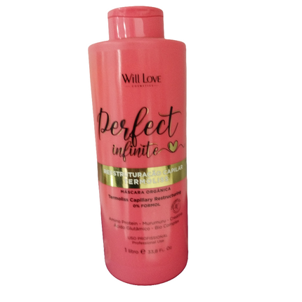 Will Love Perfect Infinite Termoliss Capillary Restricturing 0% Formol 1L 33.8 fl.oz.
