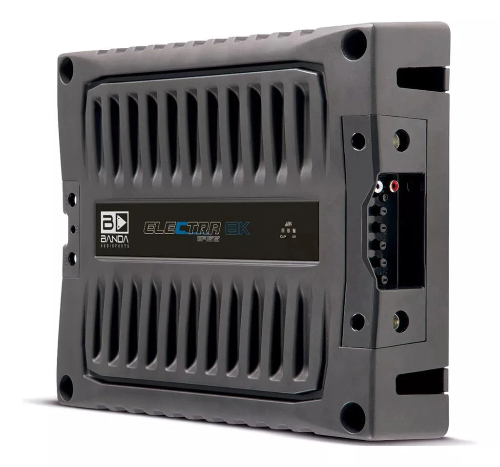 Banda Electra Bass 8K Amplifier Audio Car 8000 Watts RMS 1 ohm - BuyBrazil