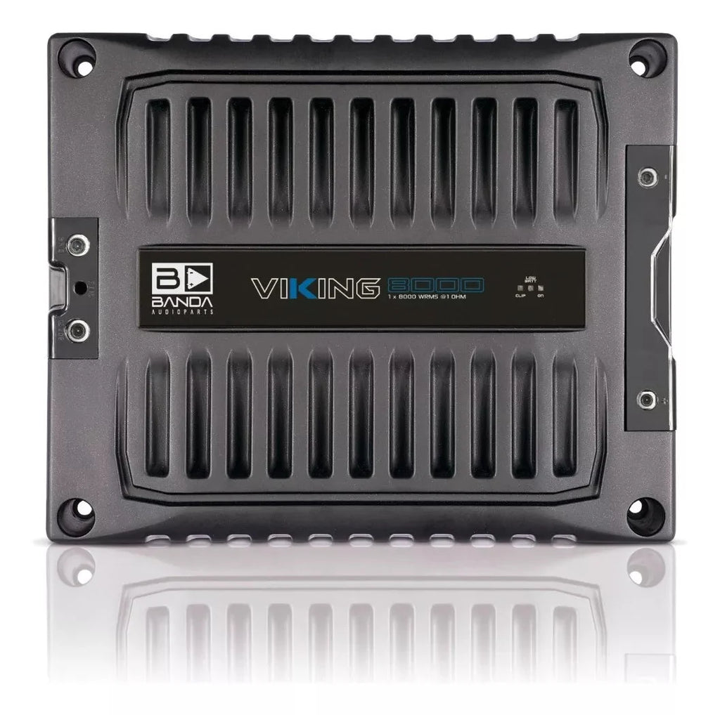 Banda Viking 8000 Watts RMS Amplifier Audio Car 8000 Watts RMS 1 ohm - BuyBrazil