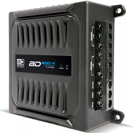 Banda BD800.4 Digital Amplifier Module Banda 800.4 Channels 800 Watts RMS - 2 Ohms - BuyBrazil