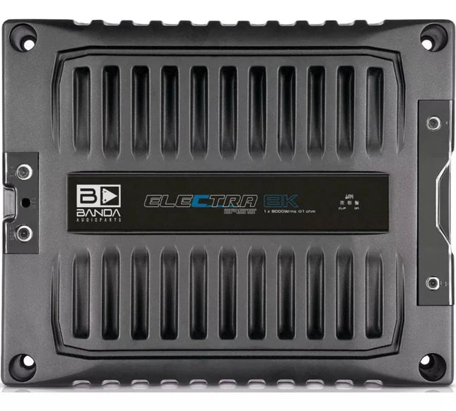 Banda Electra Bass 8K Amplifier Audio Car 8000 Watts RMS 1 ohm - BuyBrazil