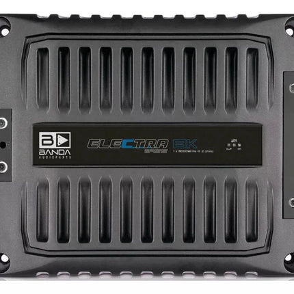 Banda Electra Bass 8K Amplifier Audio Car 8000 Watts RMS 2 ohms - BuyBrazil