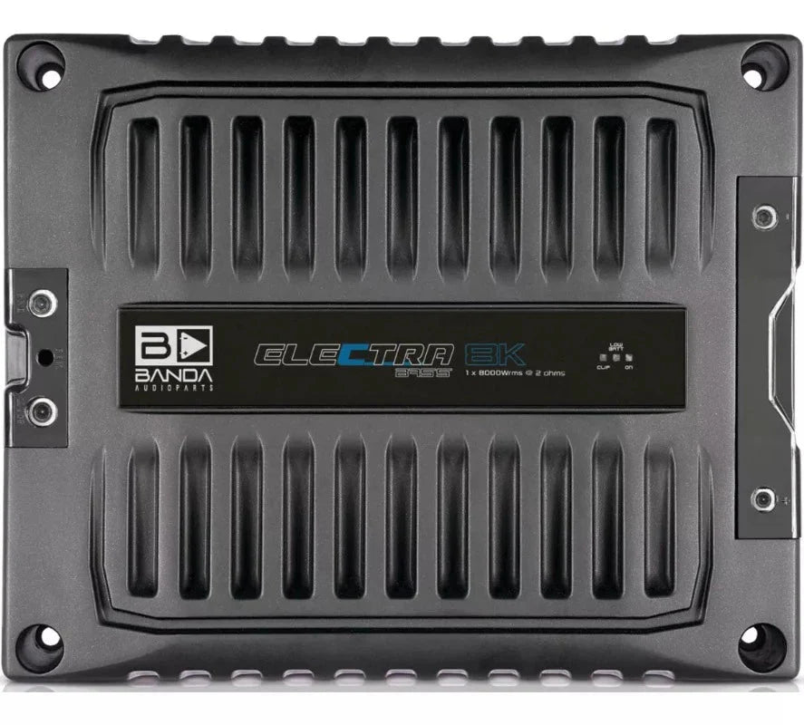 Banda Electra Bass 8K Amplifier Audio Car 8000 Watts RMS 2 ohms - BuyBrazil