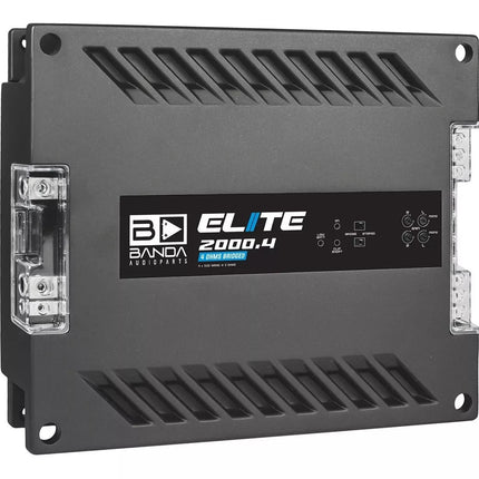 Banda Elite 2000.4 Amplifier Audio Car 2000 Watts RMS 4 Channels - BuyBrazil