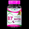 Nutriblue Biotin Supplement 60 Capsules of 380mg