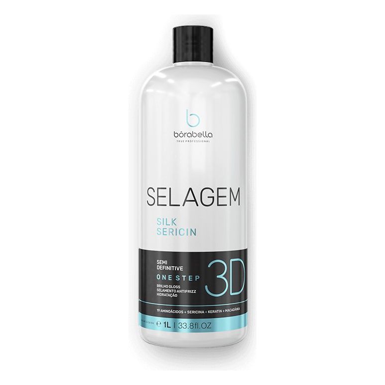 Borabella Sealing 3D Gloss Semi Definitive Formaldehyde Free 1000ml/33.8 fl.oz. - BuyBrazil