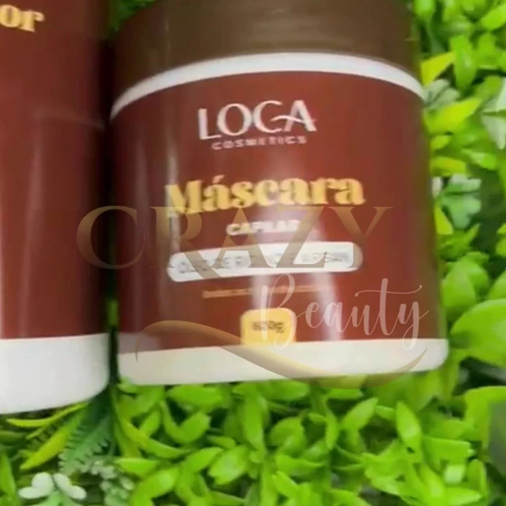 Kit Master - Máscara 500g + Shampoo + Condicionador 1LT + Oleo 60ml Loca Natural Cosmetics
