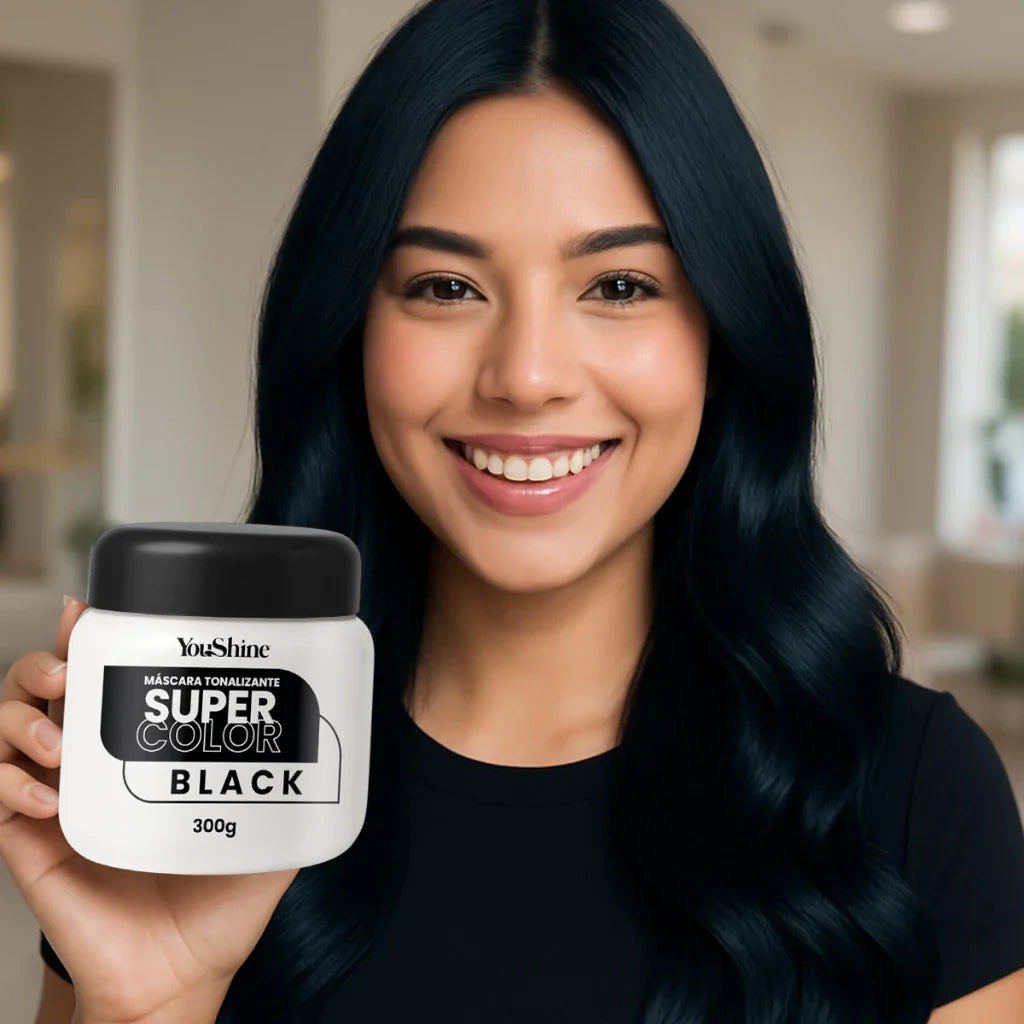 Tonalizante Efeito 100% Natural Sem Química Super Color YouShine 300g Super Resultado Rende 3x Mais