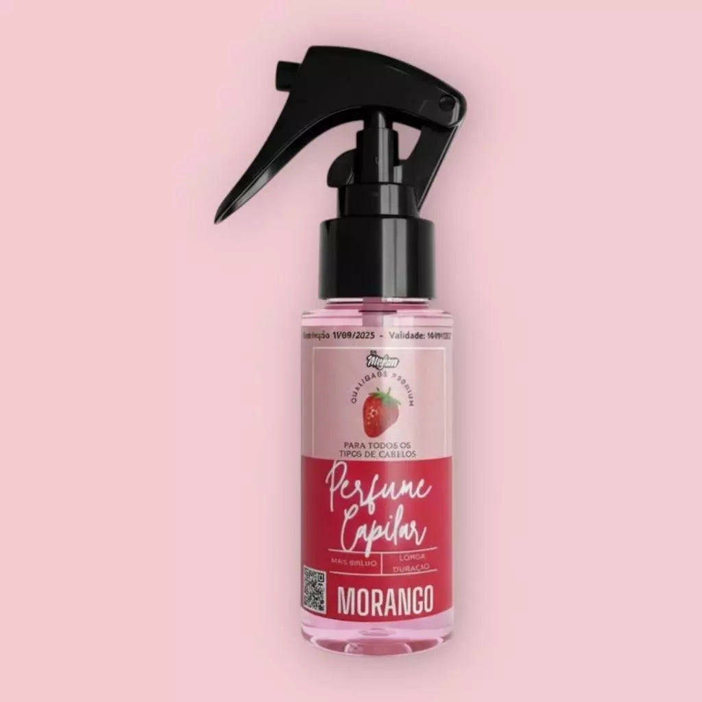 Perfume para Cabelo Morango 35ml e 60ml