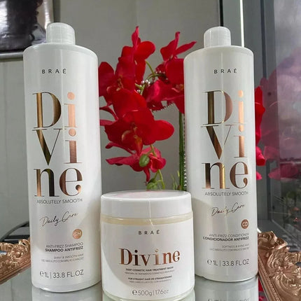 Brae Divine Kit Shampoo, Conditioner, Mask And Keratin Serum - BuyBrazil