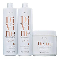 Brae Divine Kit Shampoo, Conditioner, Mask And Keratin Serum - BuyBrazil