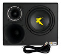 Exclusive Trio 8" Black Amplified Box Xc 300 - BuyBrazil