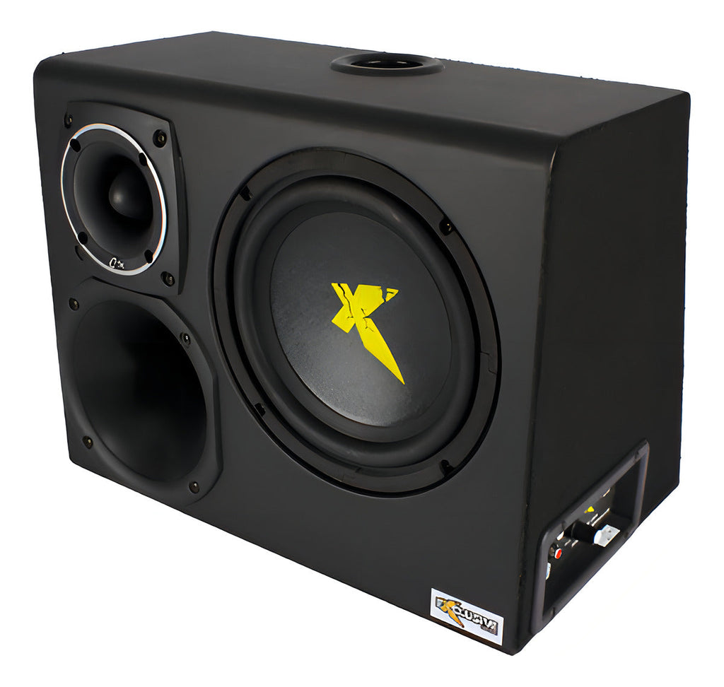 Exclusive Trio 8" Black Amplified Box Xc 300 - BuyBrazil