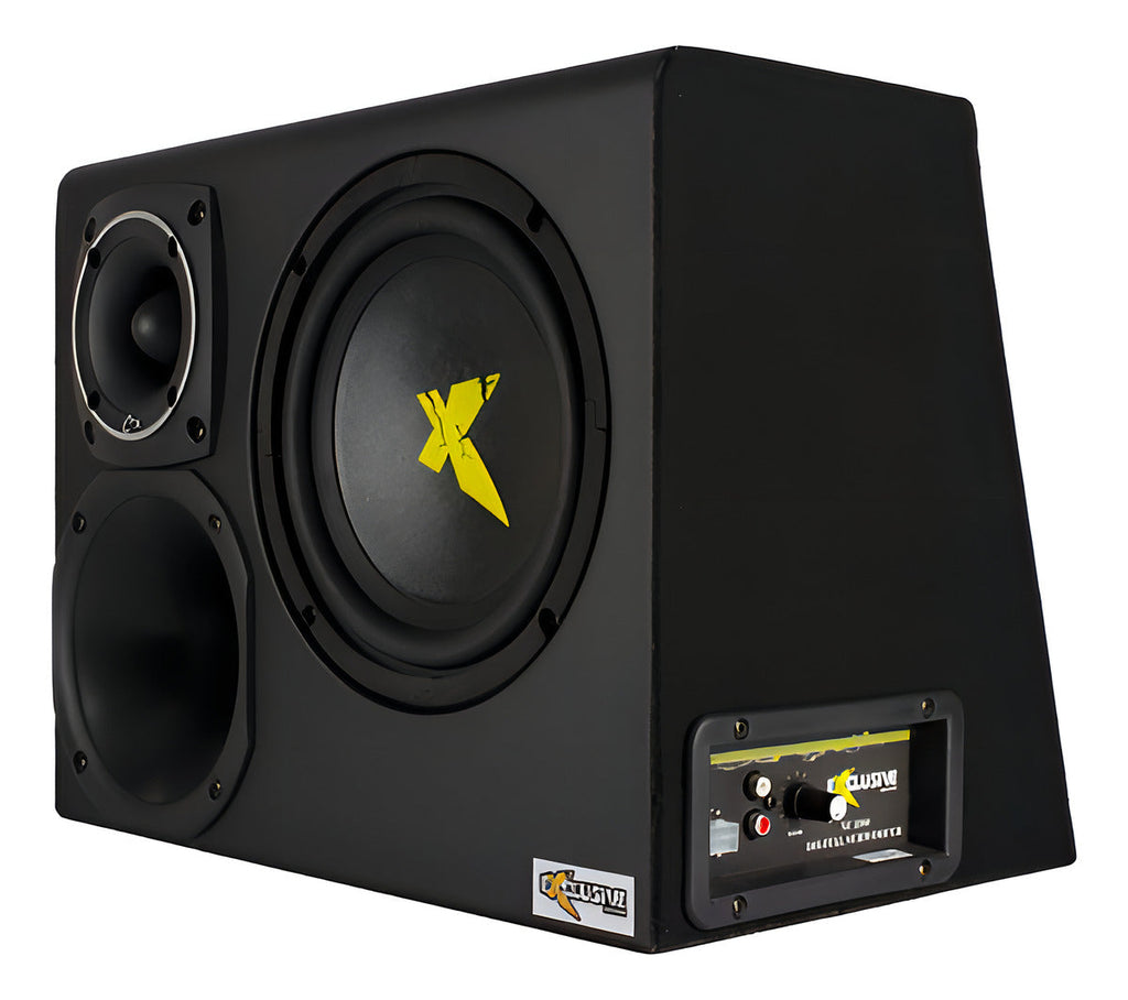 Exclusive Trio 8" Black Amplified Box Xc 300 - BuyBrazil