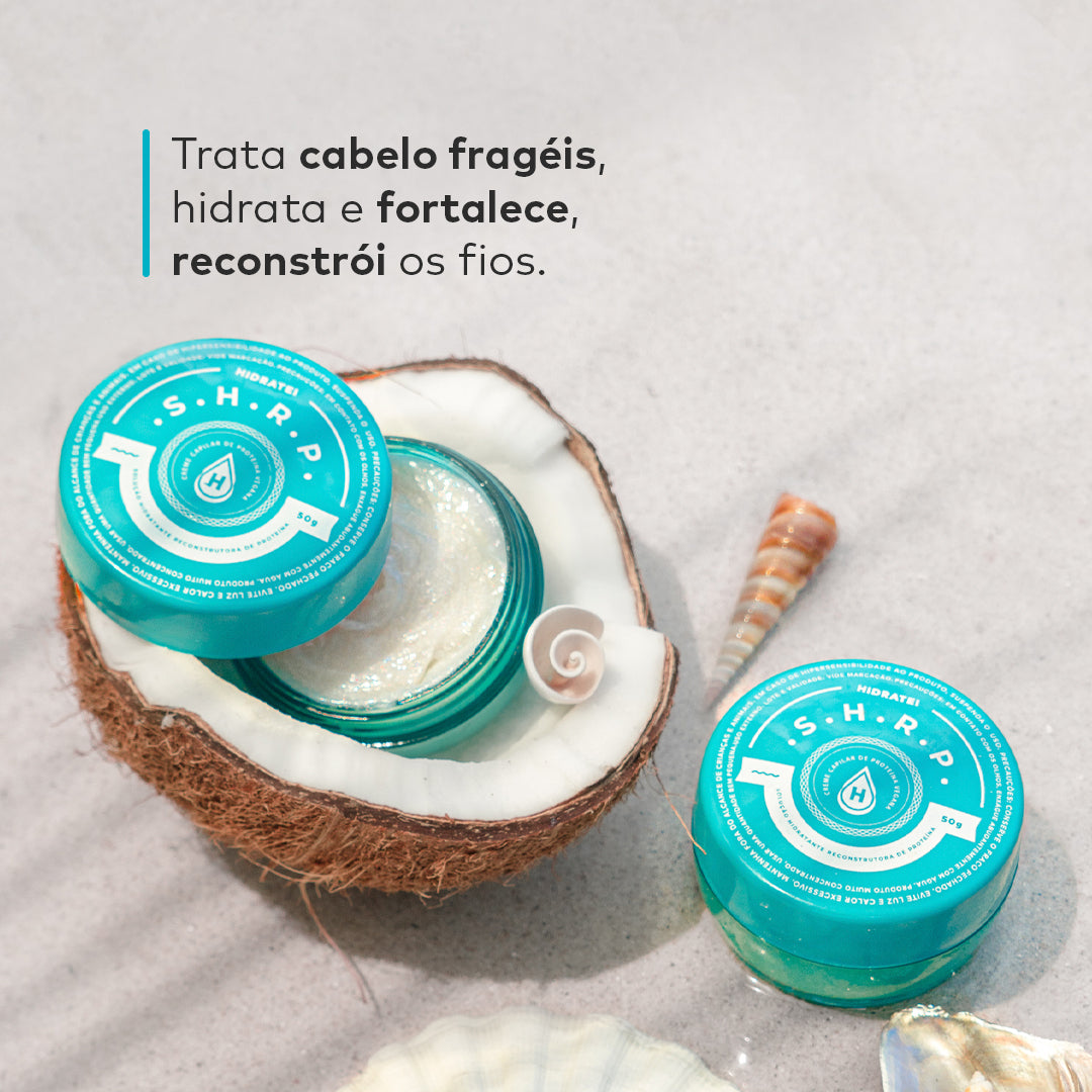 Hydratei Hair Treatment Cream Vegan Protein Cream 10g - BuyBrazil