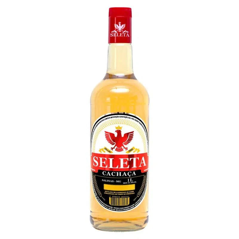 Cachaça Seleta Ouro 1000ml/33.8 fl.oz. - BuyBrazil
