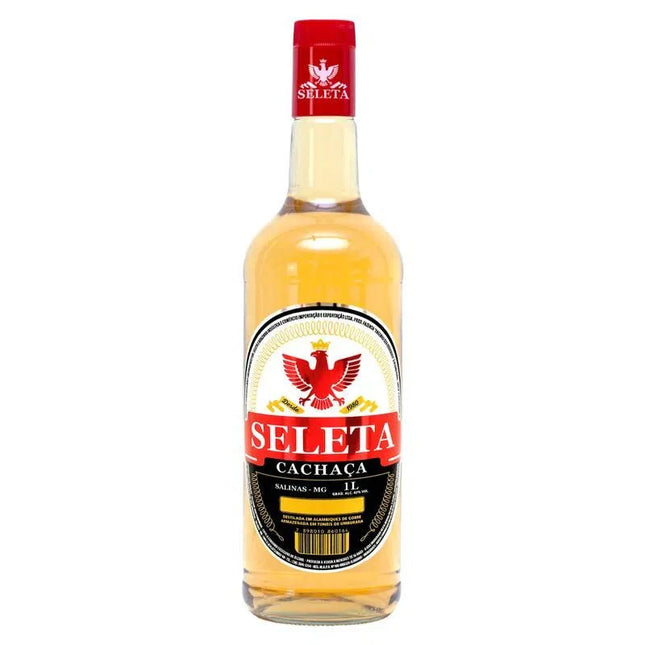 Cachaça Seleta Ouro 1000ml/33.8 fl.oz. - BuyBrazil