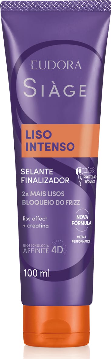 Eudora Siàge Liso Intenso Combo: Shampoo 250ml + Conditioner 200ml + Hair Leave-in 100ml - BuyBrazil