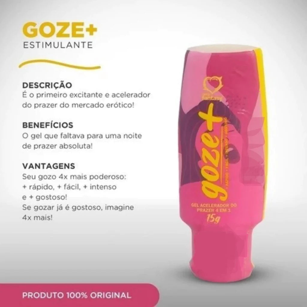 Goze Mais 4-in-1 Female Arousal Serum – 15g | Ultimate Pleasure Booster