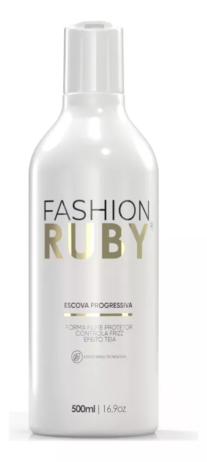 Fashion Ruby Formaldehyde-Free Progressive Gold Line 500ml/16.9 fl.oz. - BuyBrazil