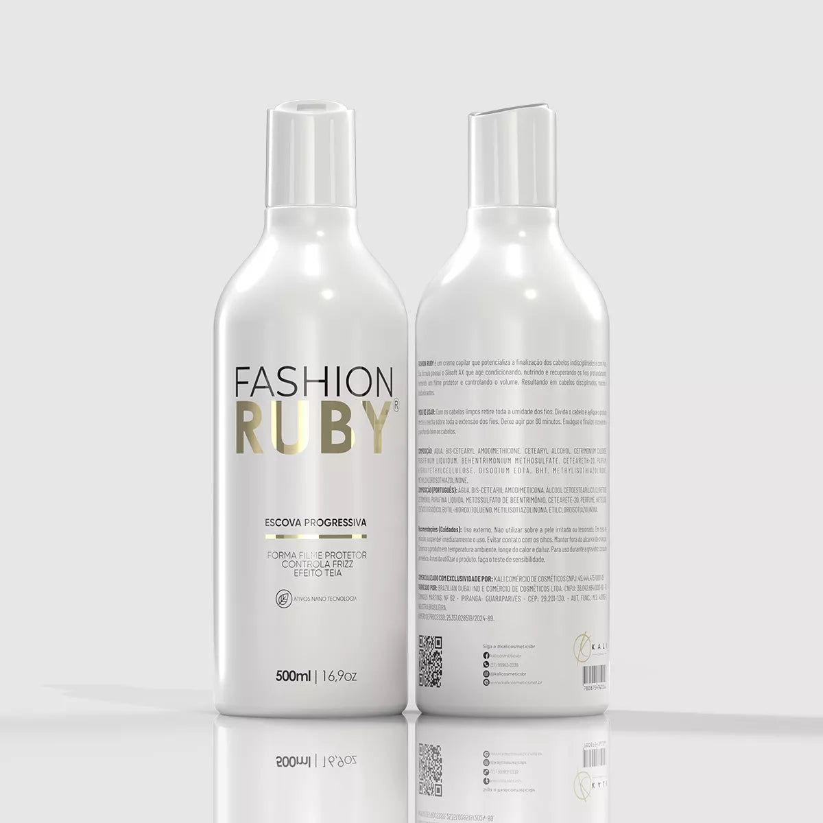 Fashion Ruby Formaldehyde-Free Progressive Gold Line 500ml/16.9 fl.oz. - BuyBrazil