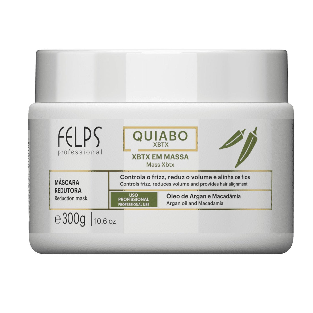 Felps Okra Xbtx Mass Reducing Mask 1kg/35.2 oz - BuyBrazil