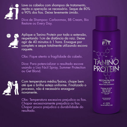 Fit Cosmetics - Tanino Protein Progressive Brush 1000ml/33.8 fl.oz. - BuyBrazil