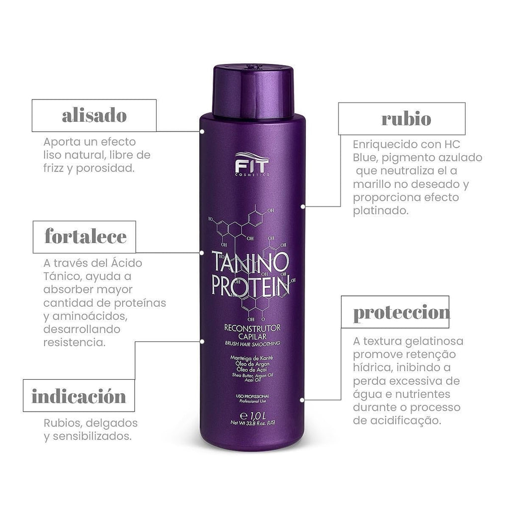 Fit Cosmetics - Tanino Protein Progressive Brush 1000ml/33.8 fl.oz. - BuyBrazil