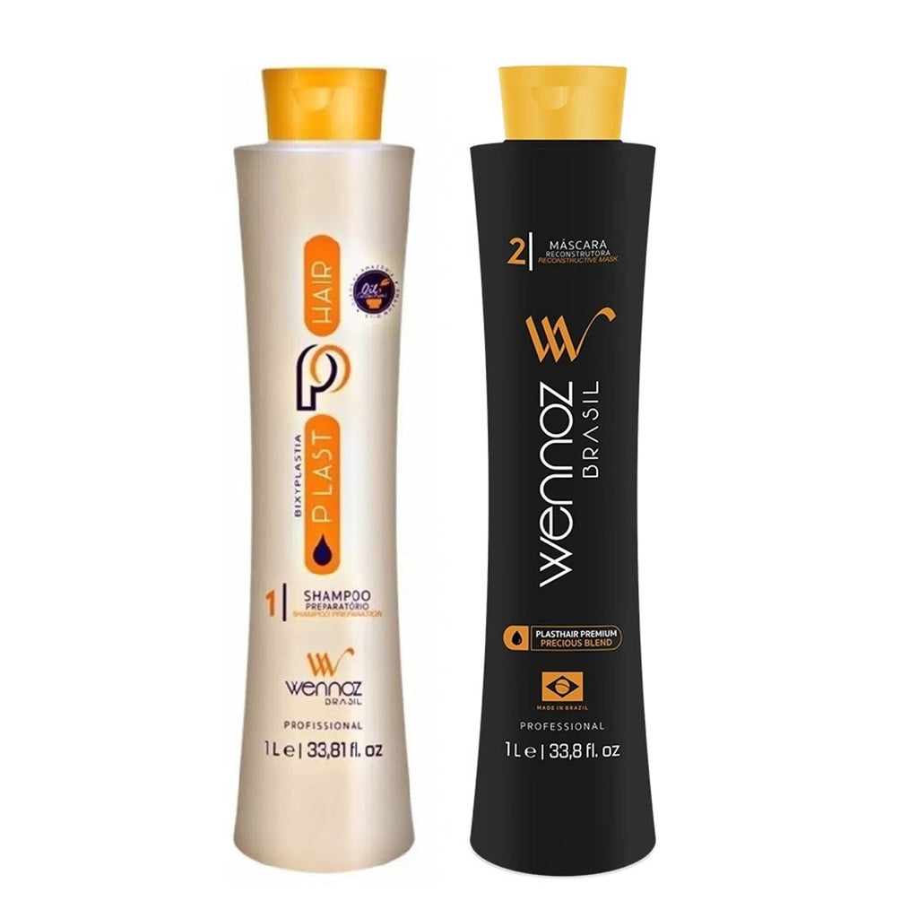 Wennoz Brasil Honma Tokyo Bixyplastia Kit Plast Hair 2x1000ml/33.8 fl.oz. - BuyBrazil