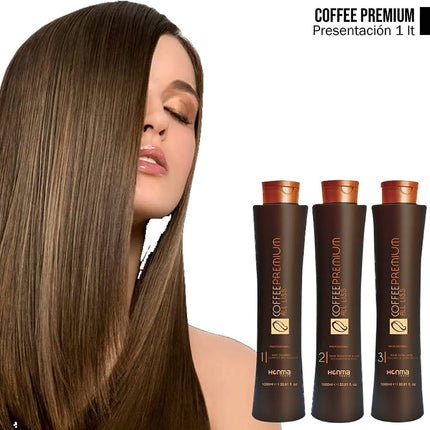 Honma Tokyo Kit Coffee Premium Progressive Brush Kit 3x1000ml/33.8 fl.oz. - BuyBrazil